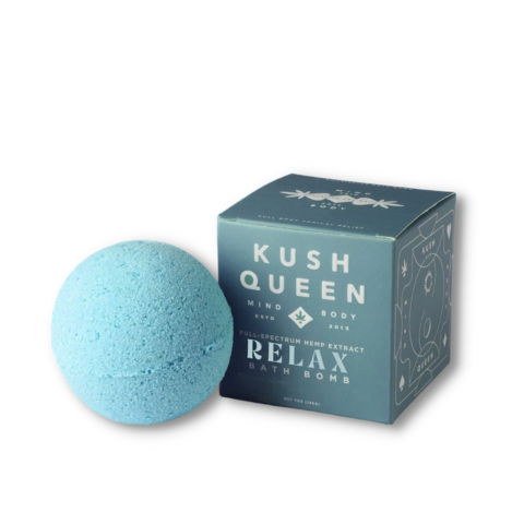 Kush Queen Relax CBD Bath Bomb
